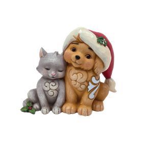 Indoor Decor Cute Figurines Christmas Gift For Family And Friends (Type: Christmas Gift, Color: Brown & Grey)